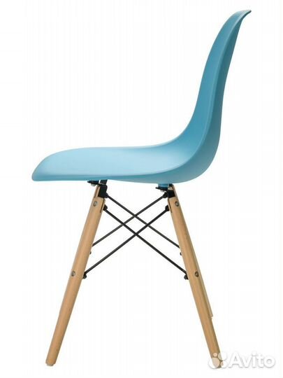 Стул в стиле eames DSW,синий