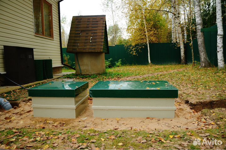 Септик с завода-изготовителя