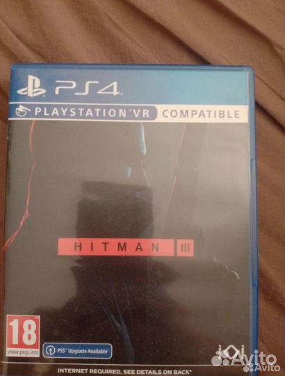 Hitman 3 ps4 диск