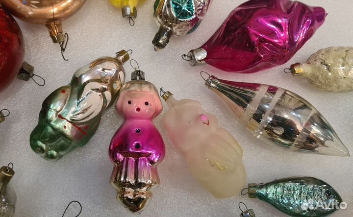 Елочные игрушки СССР 22 шт