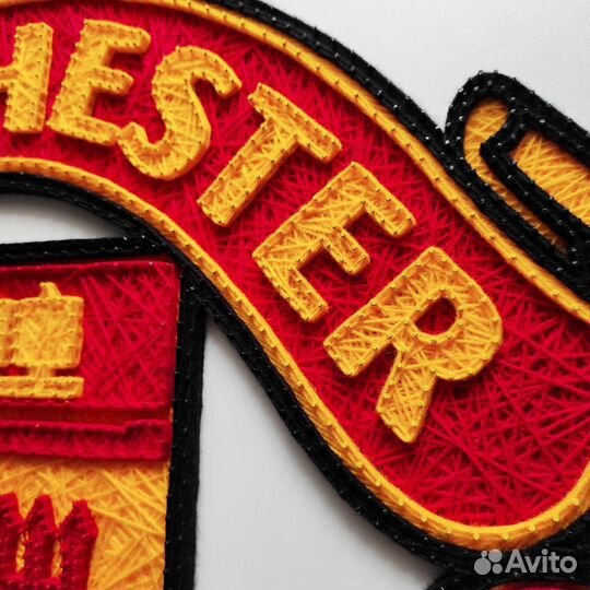 Картина String Art фк Manchester United
