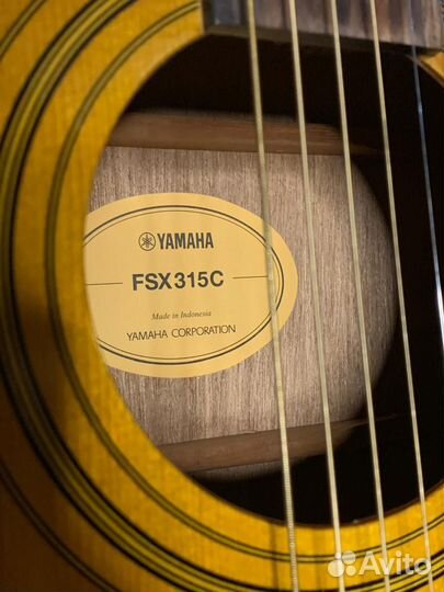 Электроакустическая гитара Yamaha FSX315C