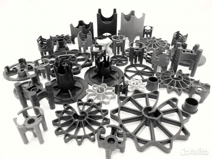 Пластиковые закладные, фиксаторы арматуры