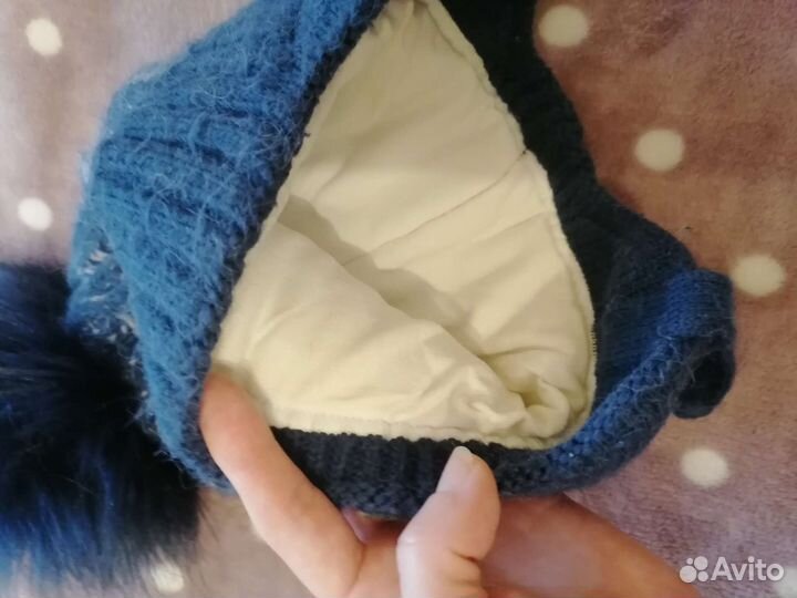 Шапка зимняя для мальчика