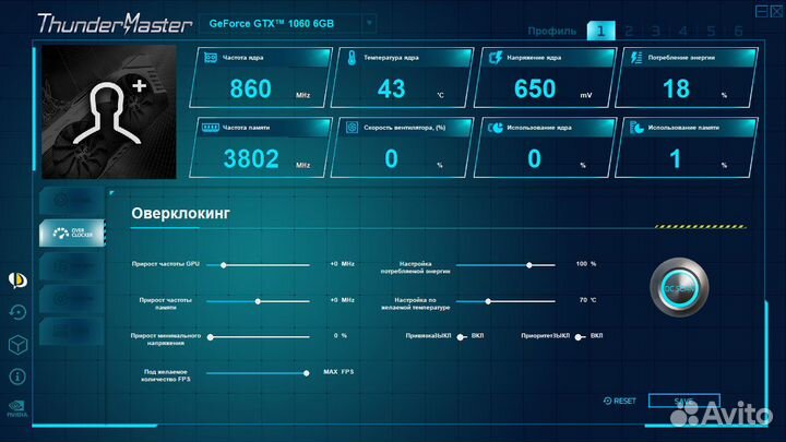 Видеокарта gtx 1060 6gb palit jetstream