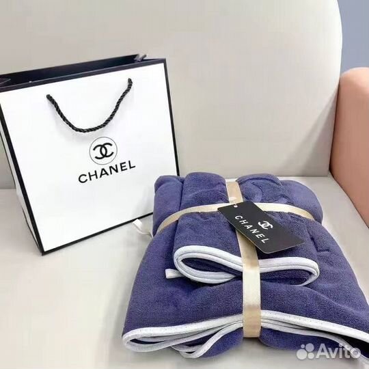 Брендовый набор полотенец (Dior, Chanel, Burberry)