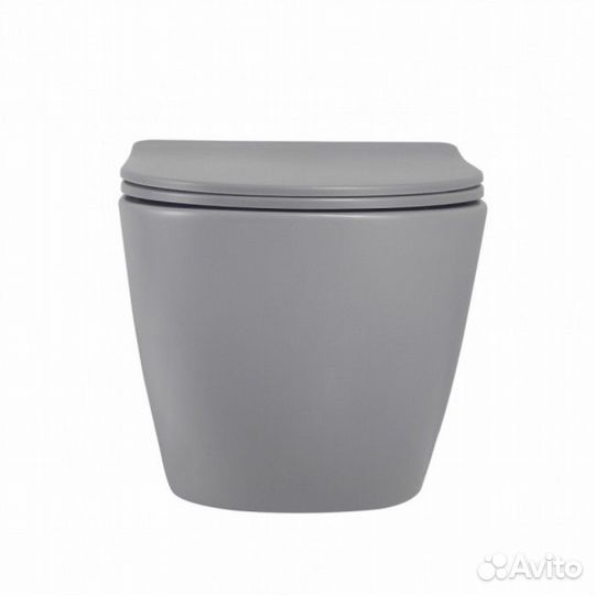 Унитаз подвесной Abber Bequem AC1101MG безободковый