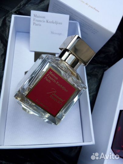 Maison francis kurkdjian baccarat rouge 540