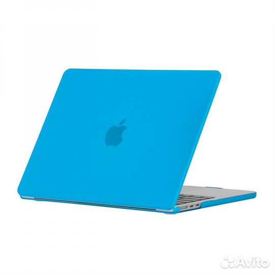 Чехол для MacBook Pro 13 2009-2011 матовый голубой