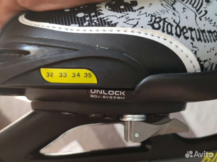 Коньки детские Bladerunner р-р 32-35 EU