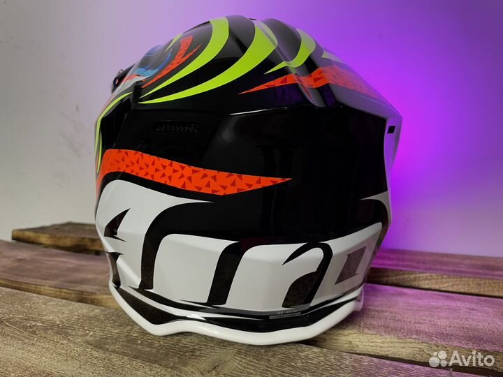 Кроссовый шлем Airoh Wraap Orange