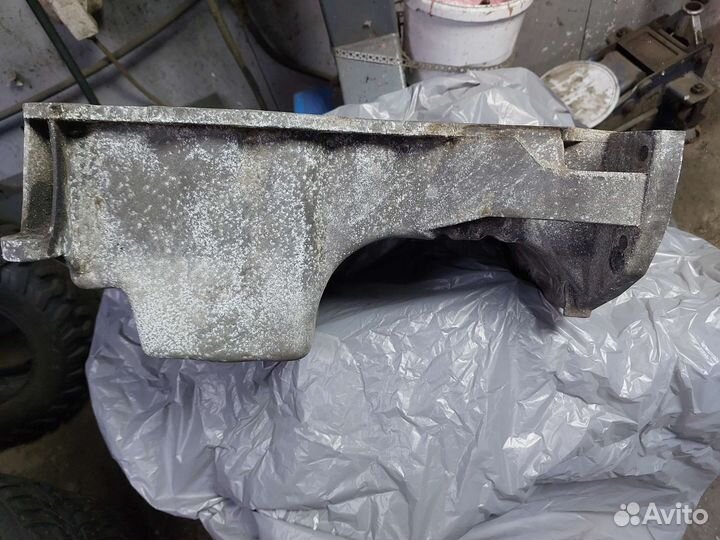 Поддон (картер)двигателя renault logan 1.6