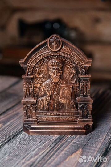 Резная икона
