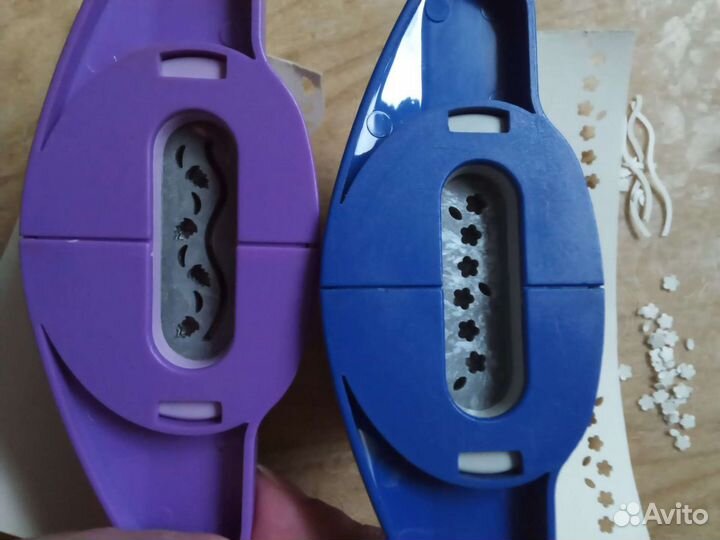 Фигурный дырокол, край