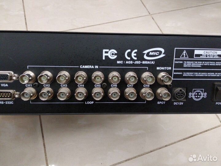 Видеорегистратор для видеонаблюдения