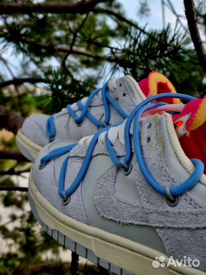 Nike Dunk Low X Off White Grey
