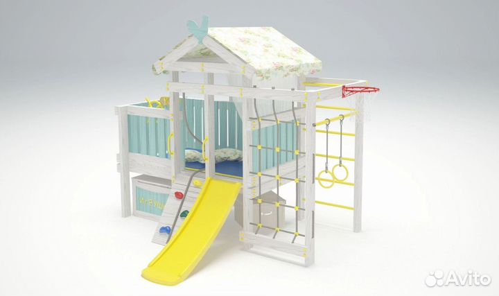 Игровой комплекс для детей Baby 3 голубой