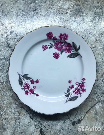 Тарелка Дулево СССР