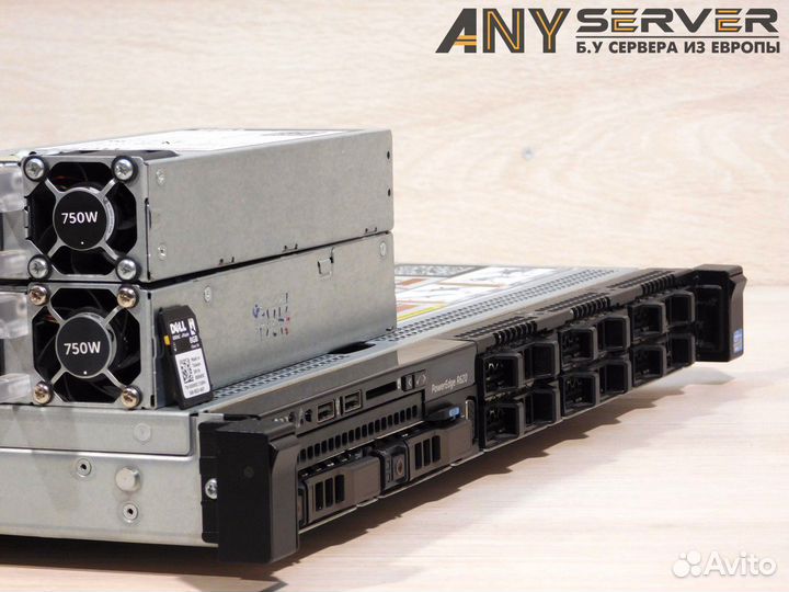 Сервер Dell R620 2x E5-2667v2 128Gb H710 8SFF