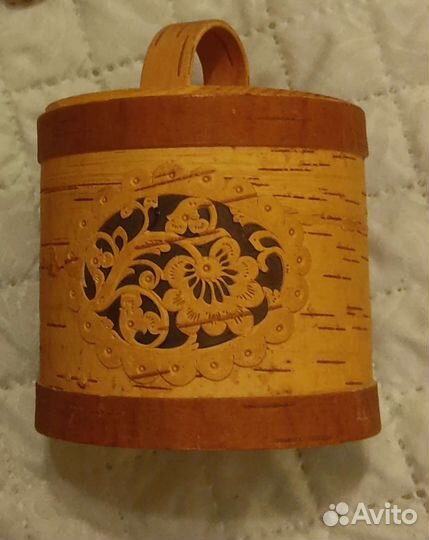 Шкатулка из бересты