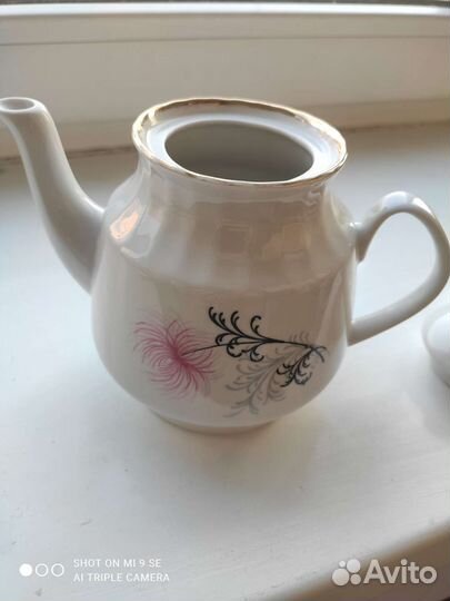 Чайники заварочные фарфоровый СССР