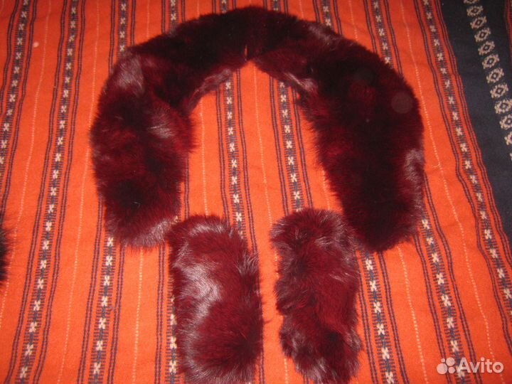 Воротник из песца