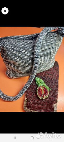 Кошелёк винтаж биссер