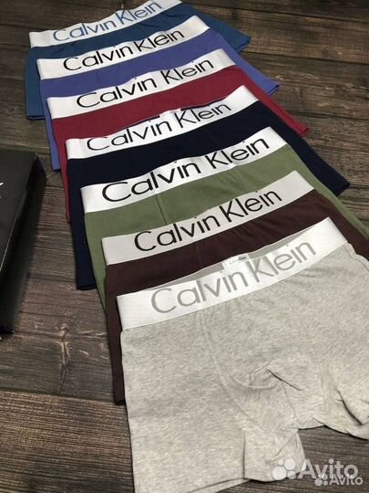 Трусы мужские боксеры Calvin Klein хлопок