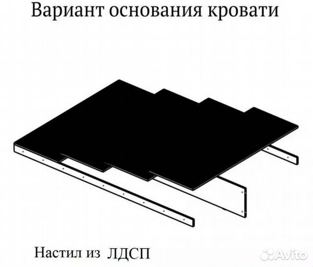 Кровать с мягкой спинкой