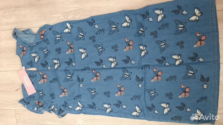 Новое джинсовое платье на девочку 158-164