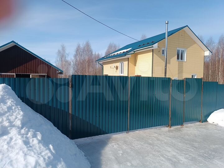 Дом 134,2 м² на участке 28,7 сот.