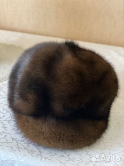 Шапка норковая, женская