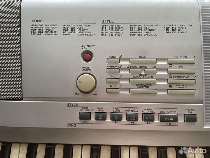 Синтезатор yamaha