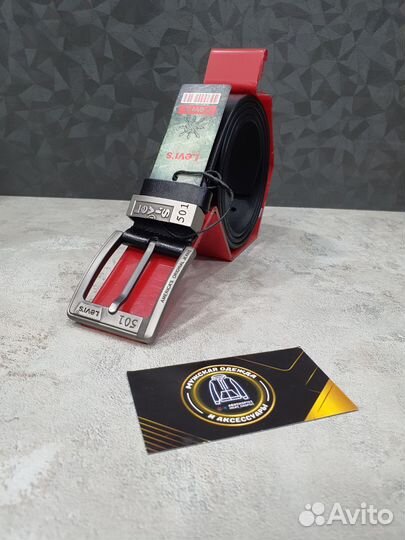 Мужской ремень levis новые