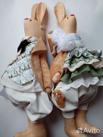 Коллекционные текстильные игрушки ручной работы