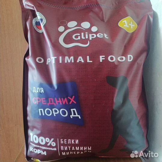 Корм для собак Glipet