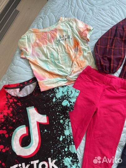Одежда для девочки 140 рост комплектом