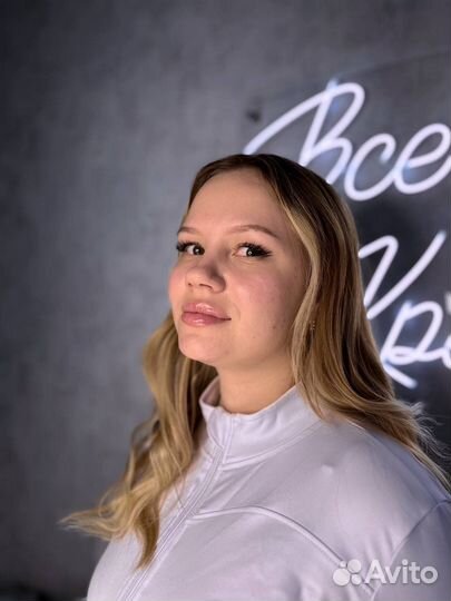 Наращивание ресниц модель