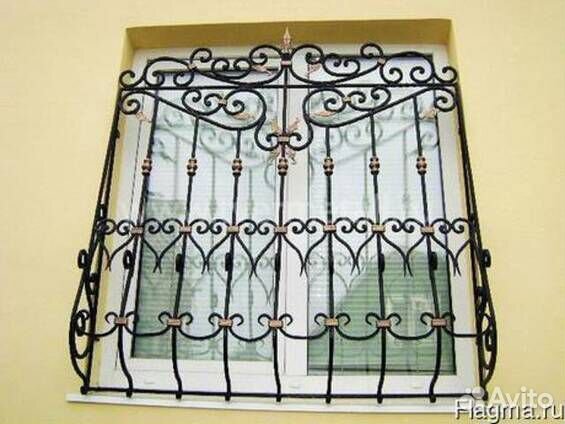 Кованные решетки на окна и балконы