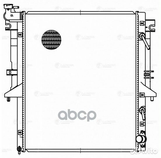 Радиатор охлаждения mitsubishi L200 2.4 2015