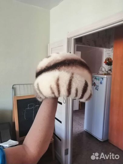 Шапка норковая женская