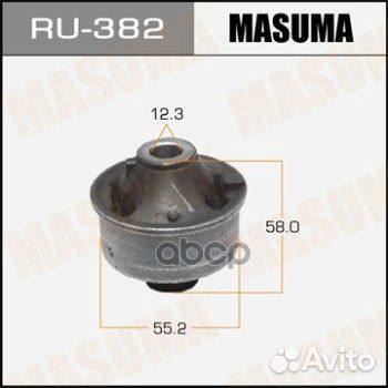 Сайлентблок masuma vitz/ #CP1#, raum/NCZ2#, FU