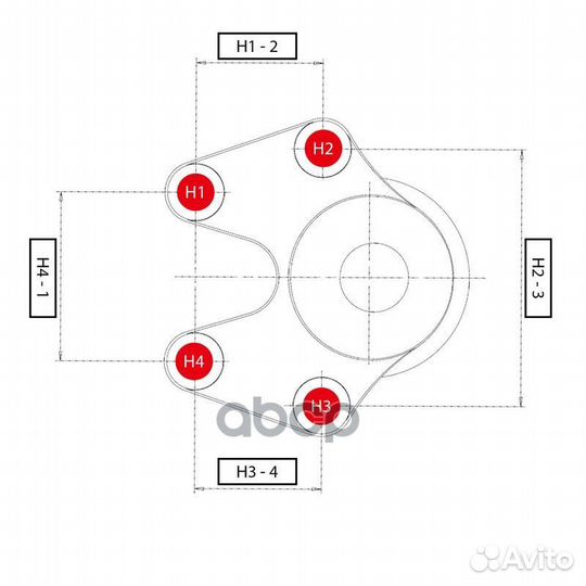 Шаровая опора CB0234 CTR