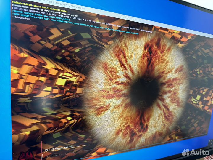 Zotac RTX 3070 Gaming Twin Edge 8гб