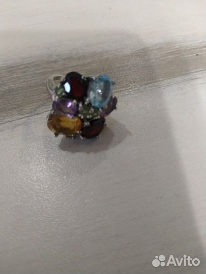 Кольцо серебряное