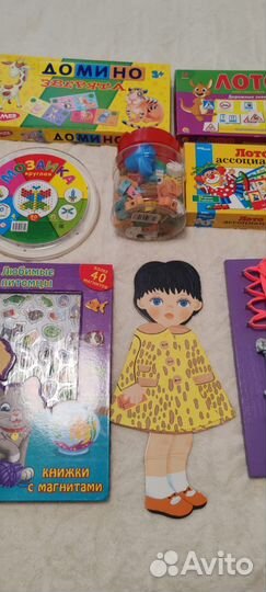 Игрушки пакетом. От 3ех лет. Игрушки для малышей