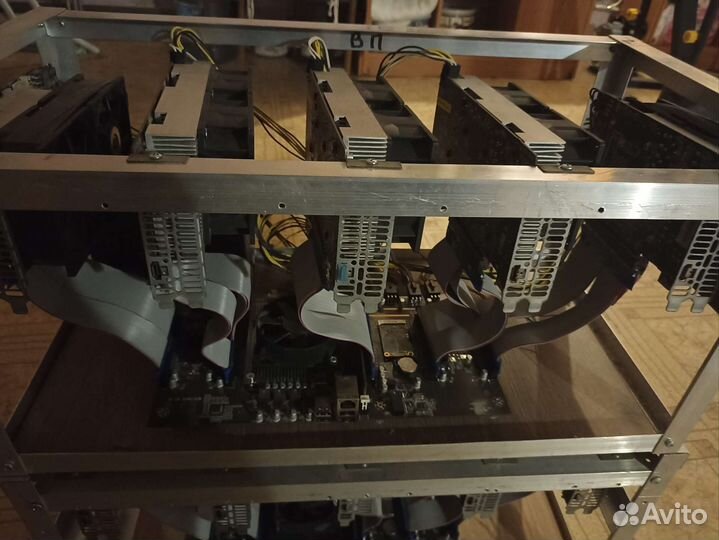 Видеокарты rx 580 10штук