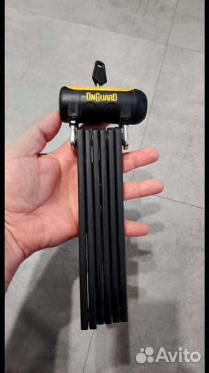 Складной велозамок Onguard Revolver (без ключа)