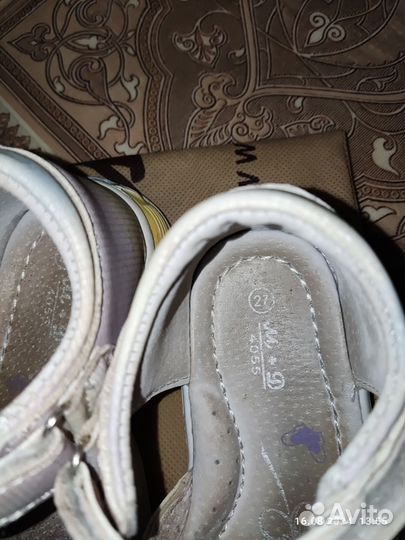 Сандалии для девочки 27 размер