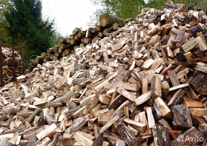 Дрова колотые